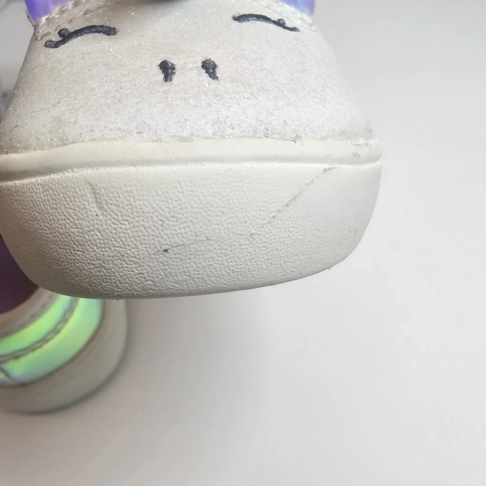Toddler Unicorn Shoes Carters Size 5 Slip On‎ Glitter Girls